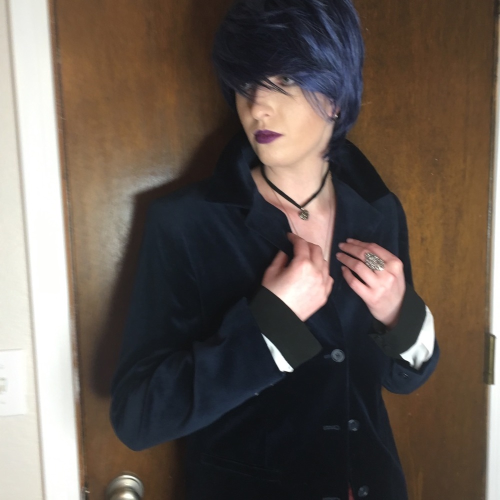 [sold] Vintage Gap Velvet Blazer